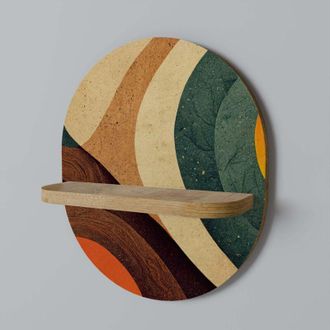 OEM Estante Ovalado Colorful Strands