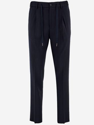 Tagliatore Stretch Wool Pants