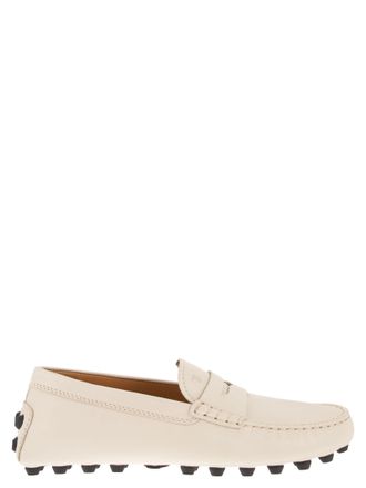 Tod's Ivory gommino Loafer