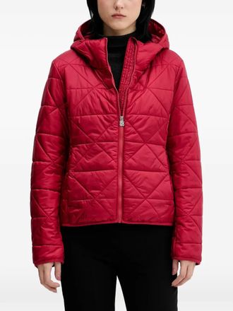 HUGO BOSS Giacca Fandine con cappuccio - Rosso