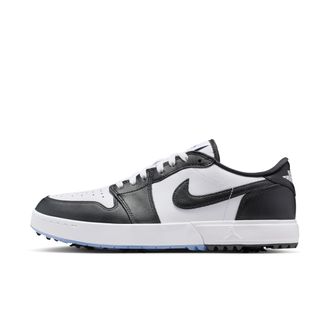 Nike Jordan Mens Air Jordan 1 Low G Spiked Golf Shoes in White | IQ3417-101