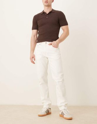 Mango Jeans affusolati &eacute;cru-Neutro