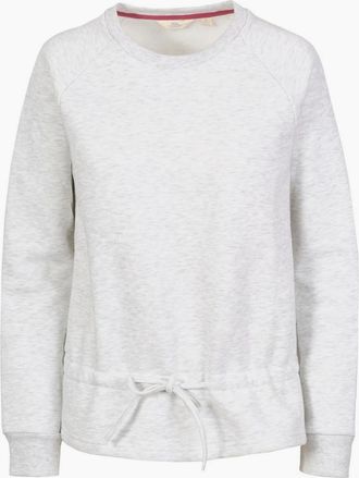 Trespass Womens Trespass Womens/Ladies Gretta Marl Round Neck Sweatshirt - Grey - Size: 22/20
