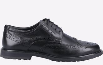 Hush Puppies Womens Girls Verity Brogues - Black Lace - Size UK 5