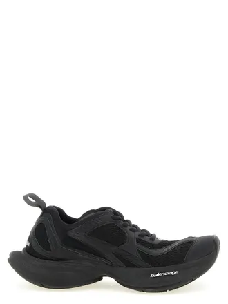 Balenciaga Black Polyester Athletic Womens Sneakers