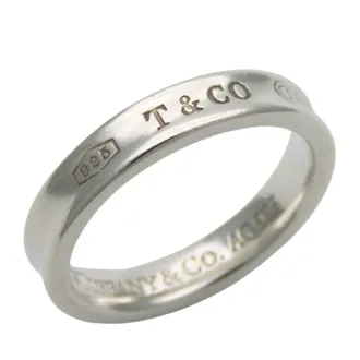 Tiffany & Co. Silver Silver 925 Band Ring (Pre-Owned)
