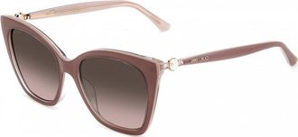 Jimmy Choo London Womens RUA 56 G S Y9A Sunglasses - Pink - One Size