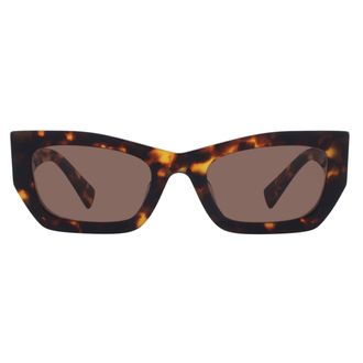 Miu Miu Brown Cat Eye Ladies Sunglasses MU 09WS VAU06B 53