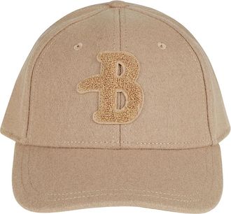 Ballantyne Melton Baseball Cap - Dames - Petten - Bruin - ONE Size - Wol - Accessoires