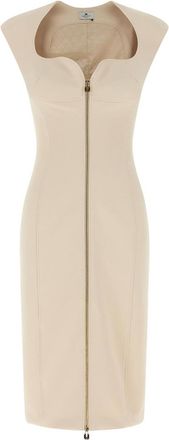Elisabetta Franchi Heart-Shaped Neckline Dress