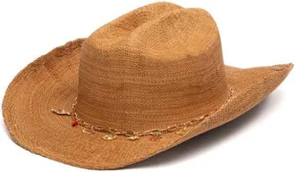 San Diego Hat Company Cowboy Charm Woven Hat in Coconut at Nordstrom