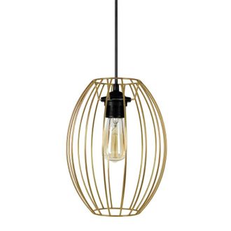 Tosel Suspensión,dorado a 85xd19xp19cm