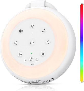 OEM M&aacute;quina De Ruido Blanco - Ayuda Para Dormir - Para Adultos, Ni&ntilde;os Y Beb&eacute;s - Spa De Sonido - Entrenamiento Del Sue&ntilde;o