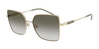 Emporio Armani EA2179 30132A Womens Sunglasses Gold Size 56
