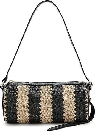 Brahmin Billie Cross Body Womens Handbags Black Samos, Leather