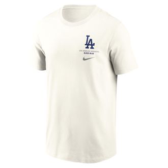 Nike Los Angeles Dodgers 2-Hit Nike Mens MLB T-Shirt in Brown | N19911KLD-1DJ