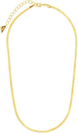 Sterling Forever Bentley Chain Necklace in Gold at Nordstrom Rack