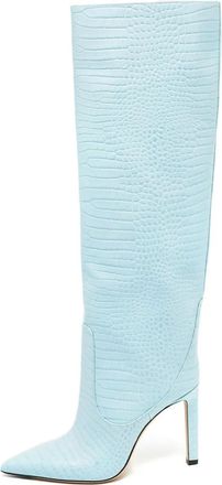 Jimmy Choo London Stivali con effetto coccodrillo 110mm - Blu