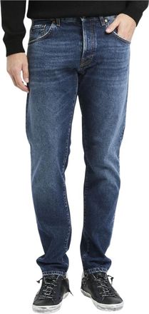 Pantaloni Torino Breackbeat in denim vintage - male - PT Torino - Slim Fit Jeans - Blue - W33 - Jeans