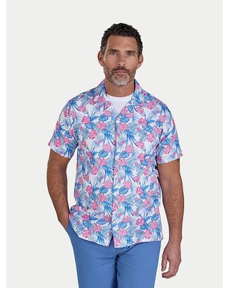 Raging Bull Raging Bull Maldives Floral Linen Shirt