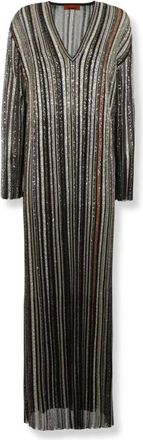 Missoni Dames, Jurken, Veelkleurig, Maat: XS Lame