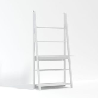 LPD Furniture Tiva Ladder Desk White