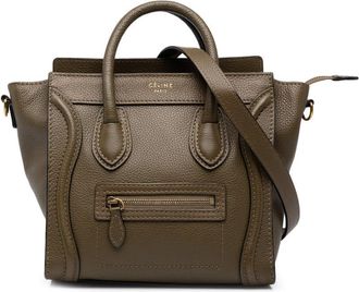 Celine Pre-owned Celine Nano Leather Luggage Tote Ladies OWNNMIBG4Q5BVZYB