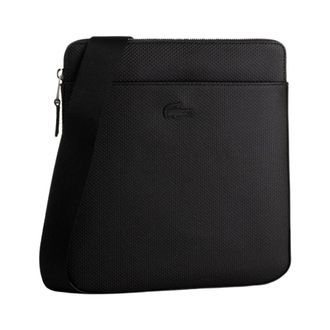 Lacoste Bolso plano con cremallera Chantaco - Bags - Mujer - Negro - ONE SIZE