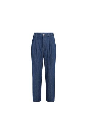 Brunello Cucinelli Double pleated trousers in Dark Denim at Nordstrom, Size 60 It