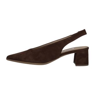 Notre-V Schoenen, Dames, Bruin, 40 EU, Leer, Hoge hakken