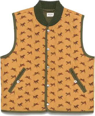 Bode Gilet trapuntato Crittendon - Marrone