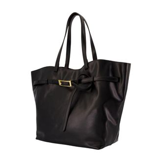 Anine Bing Elly Small Shopper Tote Bag - Black