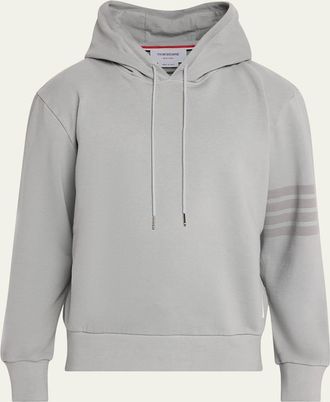 Thom Browne Mens 4-Bar Cotton Hoodie