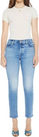 Mother The Tomcat Flood Jeans In Tasty Waves