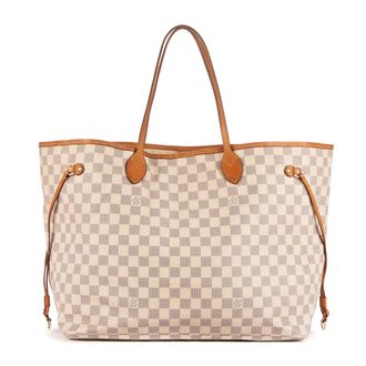 Louis Vuitton Pre-owned Womens Neverfull GM Shoulder Bag - Ivory - One Size