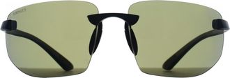 Serengeti Eyewear Rimless Mens Matte Black PhD 2 555nm Green Polarized Lupton 2.0 - One Size