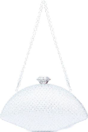 Lauren Lorraine Liz Clutch in Silver at Nordstrom