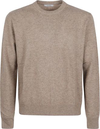 Entire studios Entire Studios, Truien & Vesten, Heren, Beige, M, Gebreide trui met ronde hals