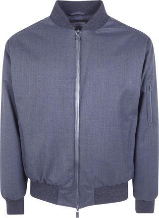 Herno Classic Sport Jacket - Heren - Bomber jackets - Blauw - L - Jassen