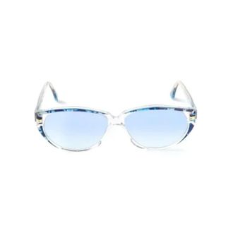 Saint Laurent Pre-owned Accessories, female, Blue, Size: ONE SIZE Pre-owned Acetate sunglasses