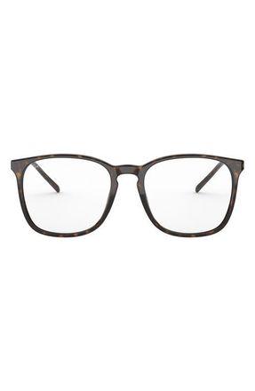 Ray-Ban 54mm Square Optical Glasses in Havana at Nordstrom
