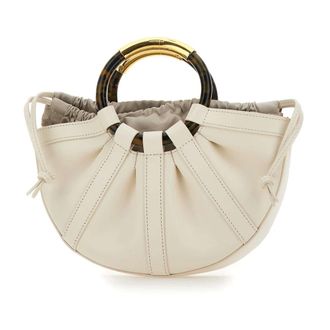 Coccinelle Handbags, female, White, Size: ONE SIZE Shell Small Handbag
