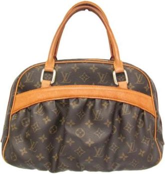 Louis Vuitton Tweedehands Canvas Louis Vuitton tassen - unisex - Vintage Handtas - Bruin - ONE Size - Vintage