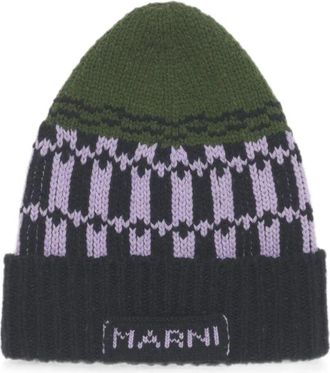 Marni Hat Knit Wool Clzc0187q0.Ufh101
