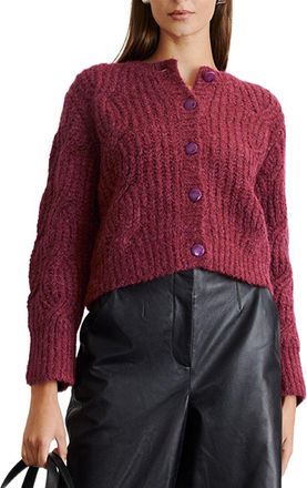 Tanya Taylor Hale Alpaca & Wool-Blend Cardigan