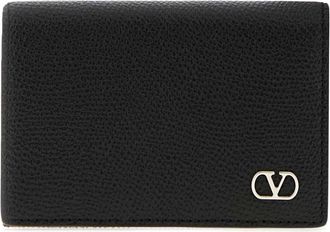 Valentino Garavani Card Holder - male - Valentino Garavani - Wallets & Cardholders - Black - ONE SIZE - Accessories