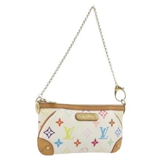 Louis Vuitton Pre-owned Accessory Pouch - Dames - Pre-owned - Veelkleurig - Maat: ONE Size Leer
