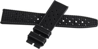 Blancpain Fifty Fathoms Barakuda 20mm x 18mm Black Rubber Band