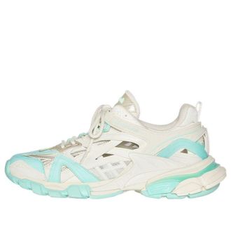 Balenciaga (WMNS) Balenciaga Track.2 Sneaker White Green 568615W3AE23911