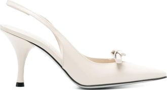 Roberto Festa Milano Pumps Marigold con cinturino posteriore 70mm - Toni neutri